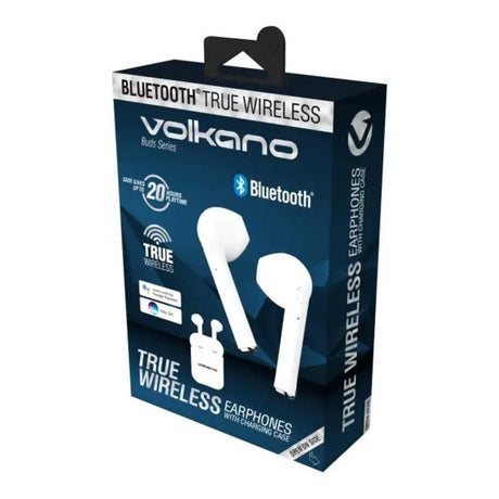 Volkano Buds Series Wireless Earbuds White VK-1127-WT