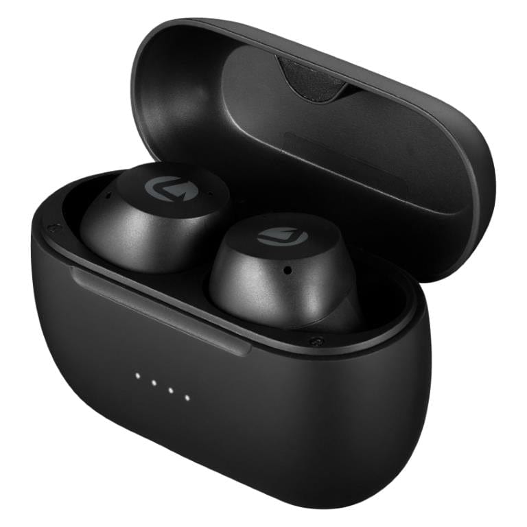 Volkano Pisces 2.0 Series Wireless Earbuds with Charging Case Black VK-1133-BK(V2)
