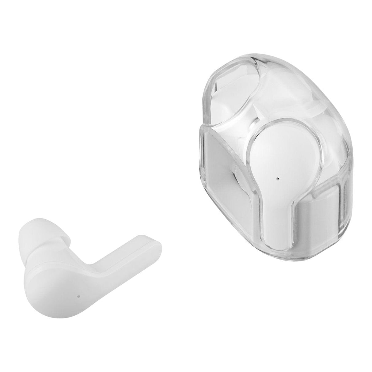 Volkano Crystalline Series Hardbox TWS Earphones White VK-1173-WT-HB