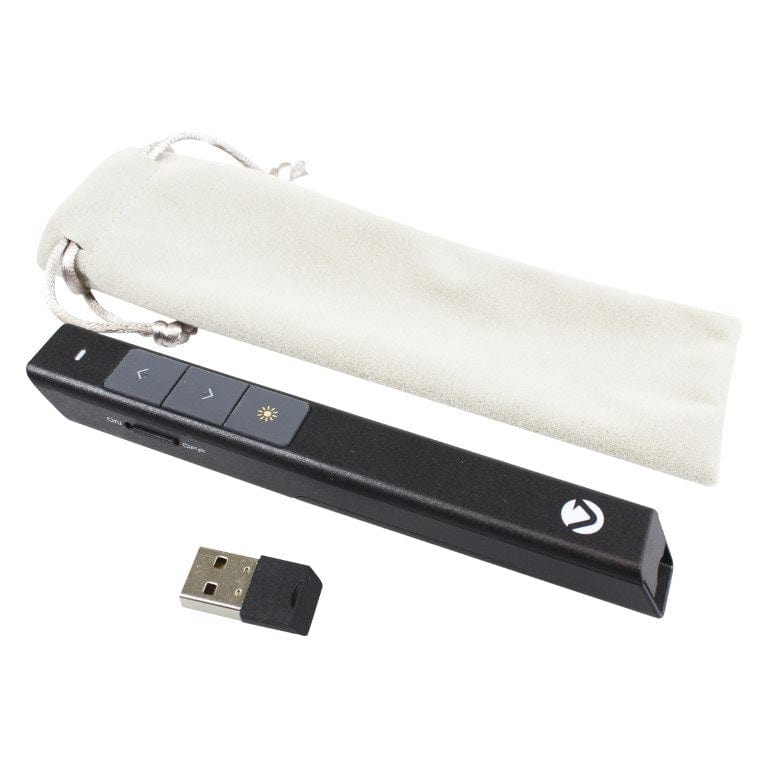 Volkano Present Series Wireless Presenter with Laser Pointer VK-20010-BK
