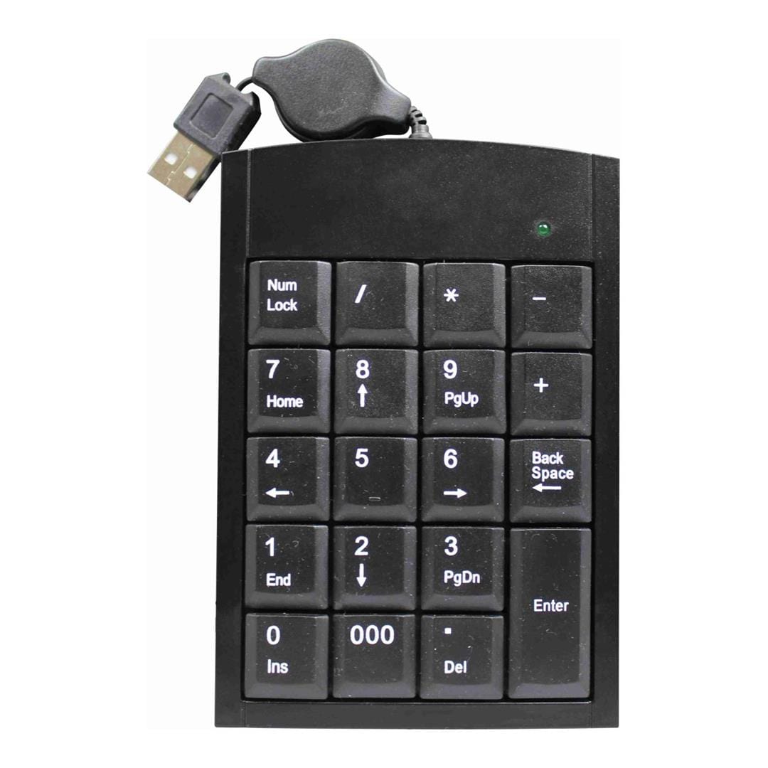Volkano Numeric Series USB Keypad Black VK-20021-BK(V2)