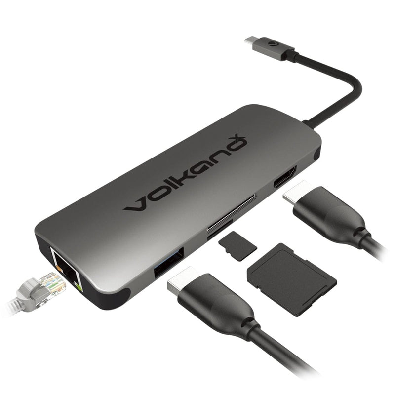 VolkanoX Core Dock Series USB-C Docking Station VK-20041-CH