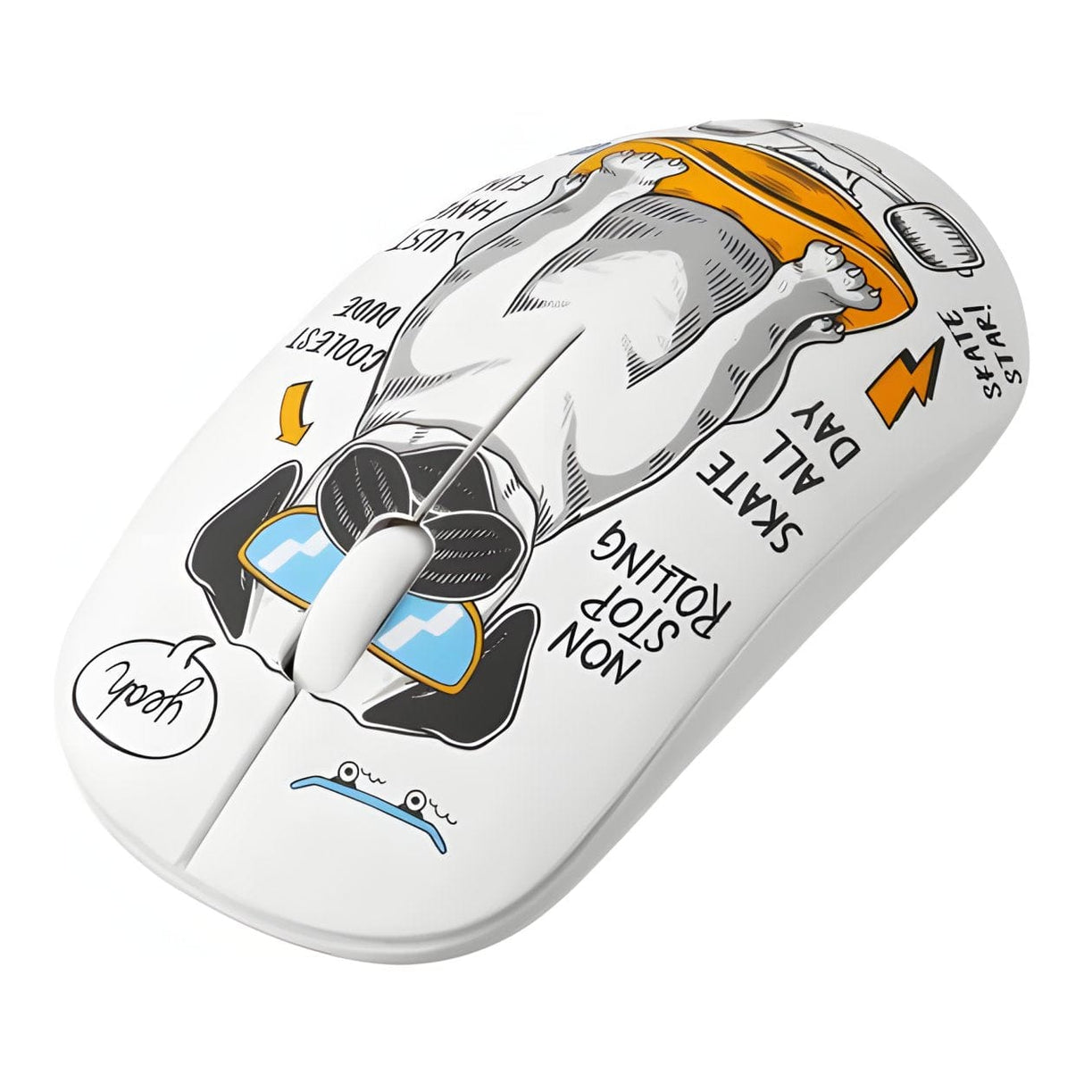 Volkano Tag Series 2.4G USB-C Wireless Optical Mouse Pug VK-20180-PUG