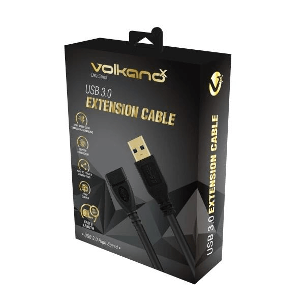 VolkanoX Data series 3m USB 3.0 Extension VK-20187-BK