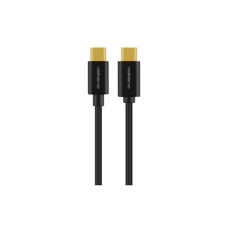 Volkano Connect C Series Type-C to Micro USB Cable 0.75m Black VK-20198-BK