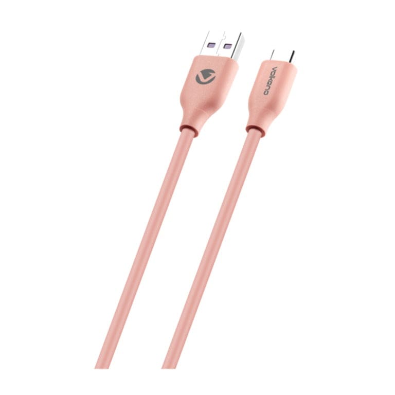 Volkano Flexi Series Type-A to Type-C 30W Cable 1.5m Pink VK-20263-PK