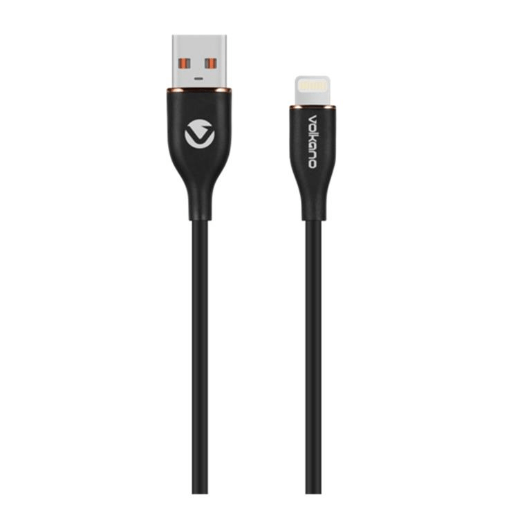 Volkano Flexi Series Type-A to MFI Lightning 27W Cable 2.5m Black VK-20270-BK