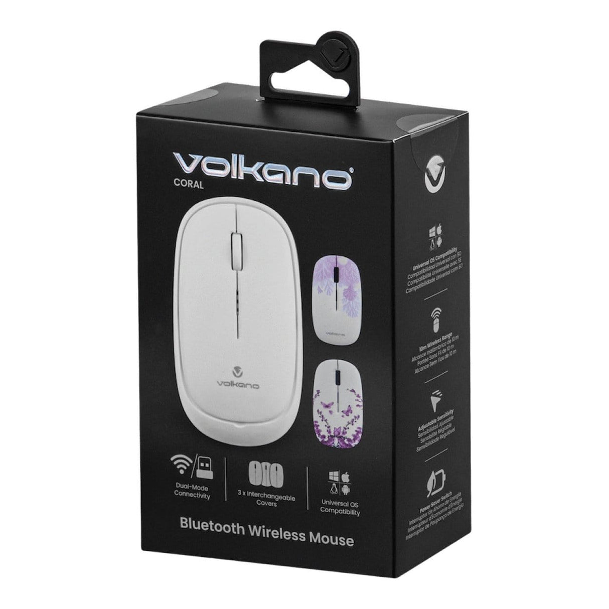 Volkano Coral Series Wireless Mouse White VK-20304-WT