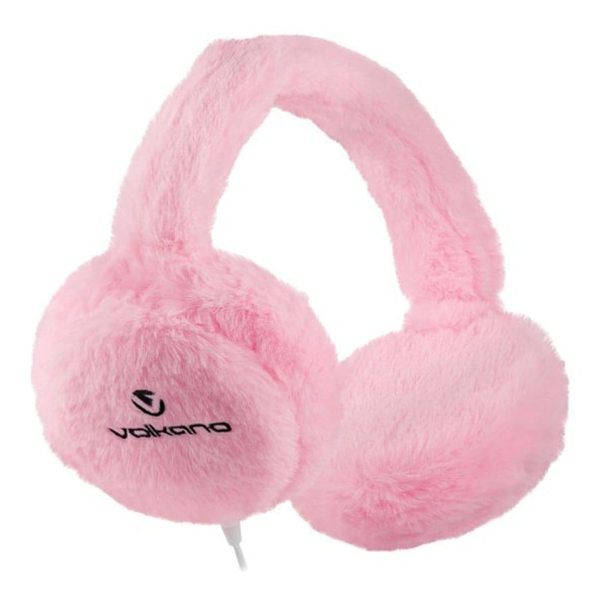 Volkano Kids Llama Series Wired Headphones with Case Pink VK-2031-PK