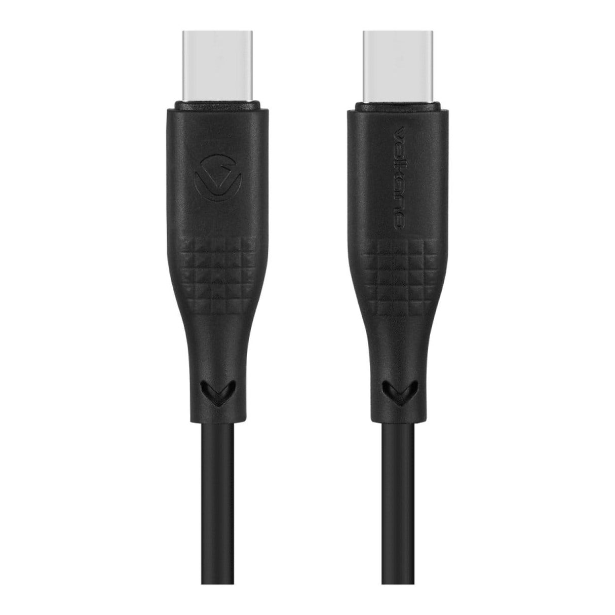 Volkano Nova Series 100W Type-C Male to Male TPE Cable 1.2m Black VK-30086-BK