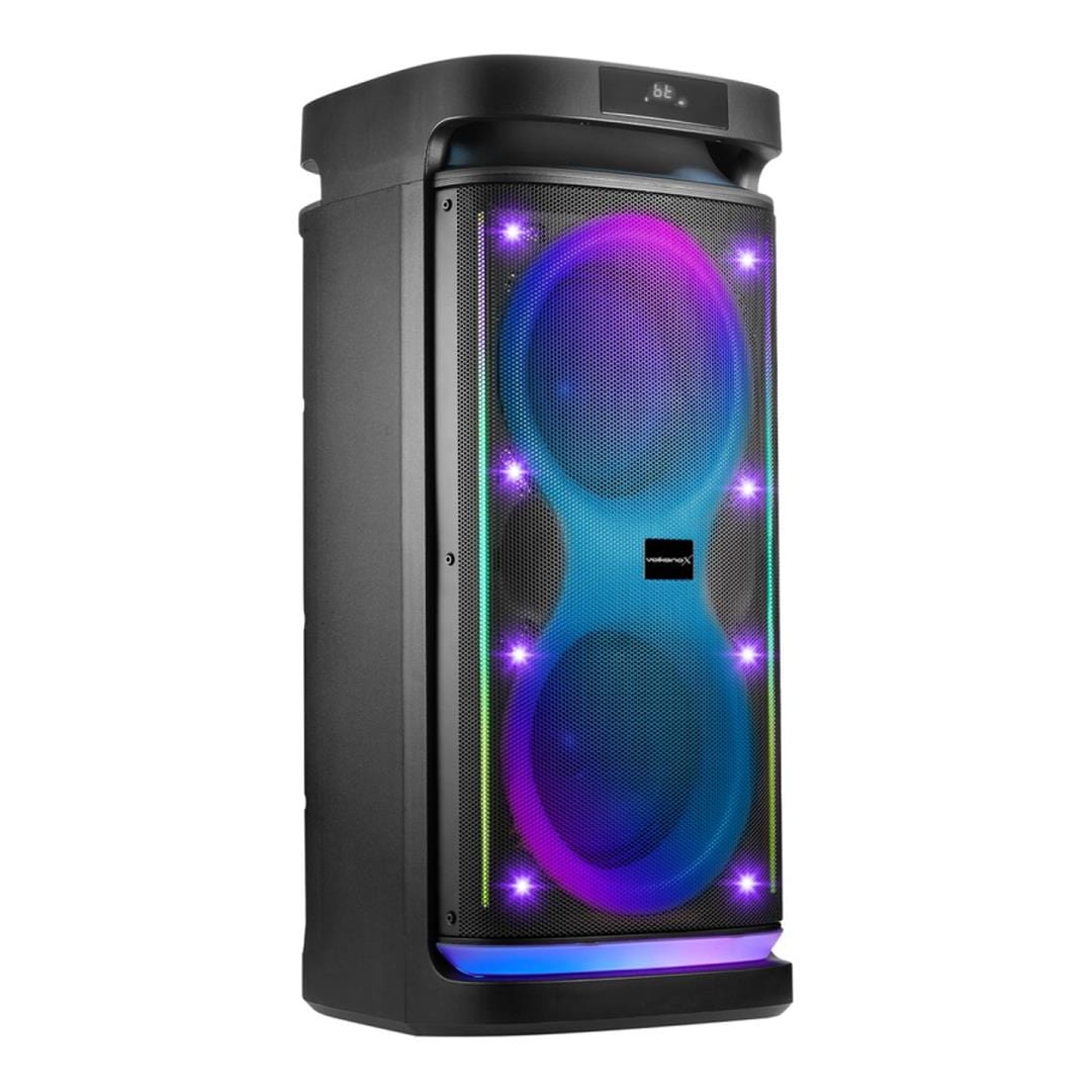 VolkanoX Paramount Series 8-inch 80W Bluetooth Party Speaker VK-3140-BK