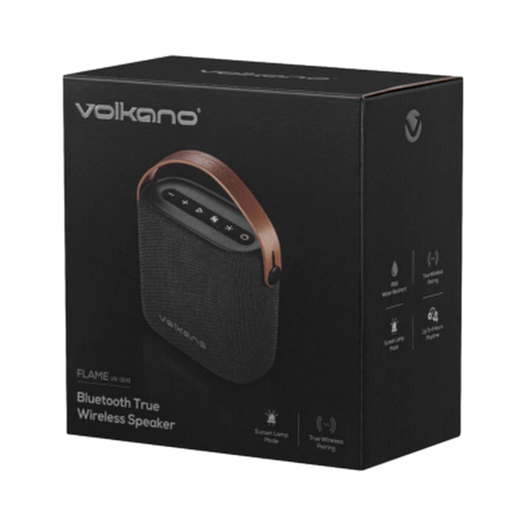 Volkano Flame Series Bluetooth Speaker Black VK-3141-BK