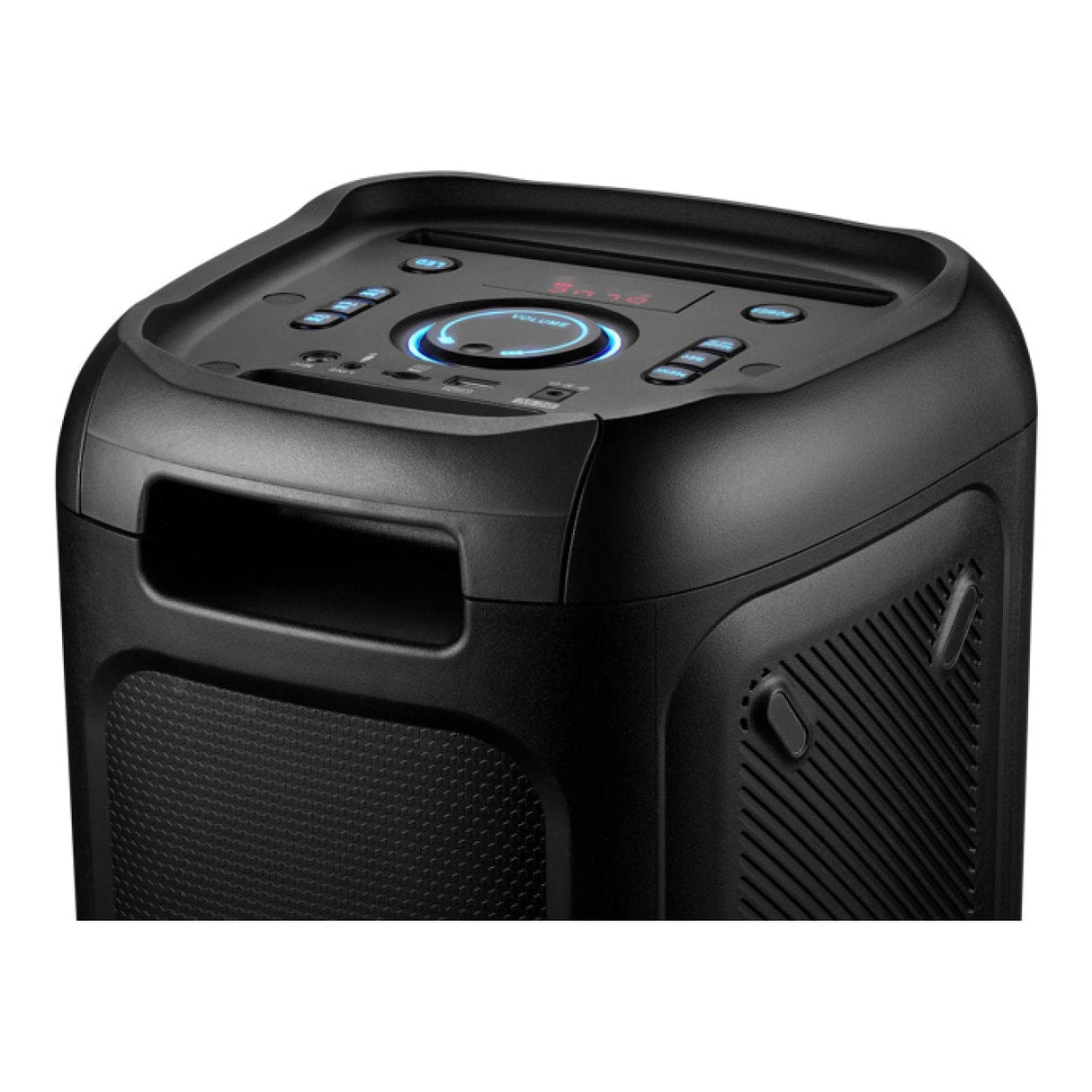 Volkano Summit Series Dual 8-inch Trolley Party Speaker - Black VK-3901-D8