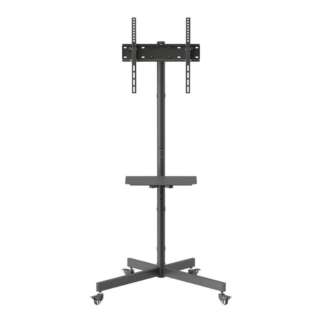 Volkano Steel Series 32 to 55-inch Fixed Trolley TV Bracket VK-4036-BK