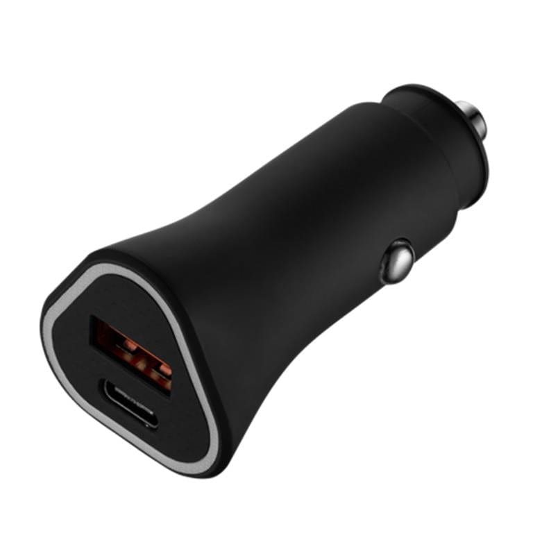 Volkano Rugged Dual USB Car Charger with QC3.0 VK-4103-BK