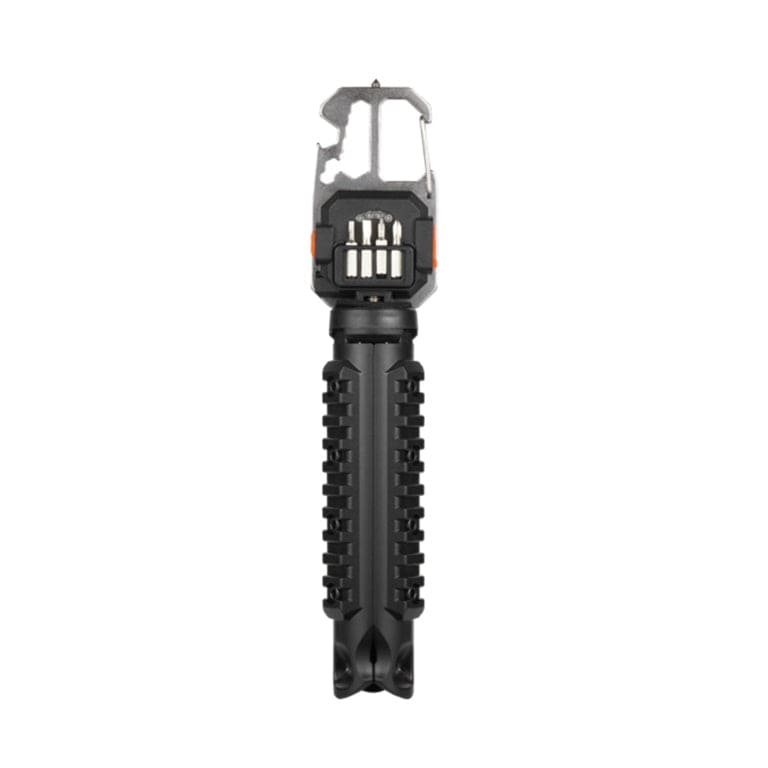 Volkano Rugged Multifunction Keychain Light with Tri-Pod VK-4106-BK