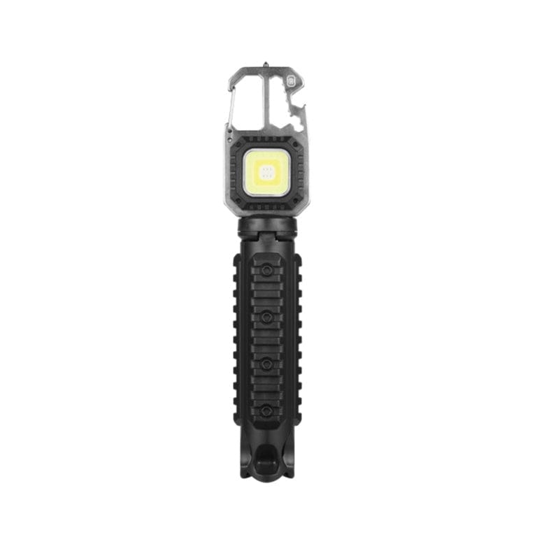 Volkano Rugged Multifunction Keychain Light with Tri-Pod VK-4106-BK