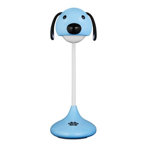 Volkano Lumo Neon Series LED Desk Lamp Blue Dog VK-50007-BL