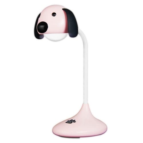 Volkano Lumo Neon Series LED Desk Lamp Pink Dog VK-50007-PK