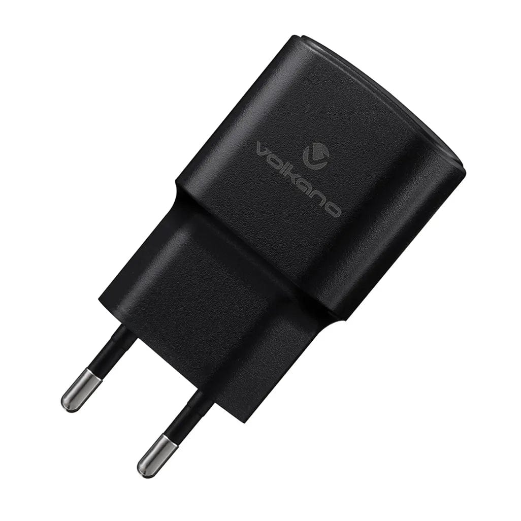 Volkano Volt-C Series USB Wall Charger with USB Type-C Cable VK-5002C-BK