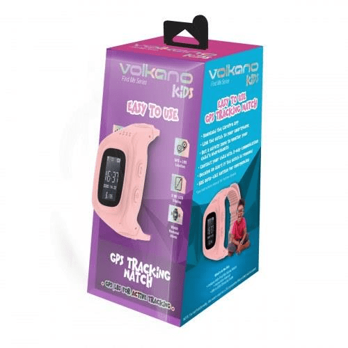 Volkano Kids Find Me Series Children's Watch with GPS Tracking Pink VK-5030-PK