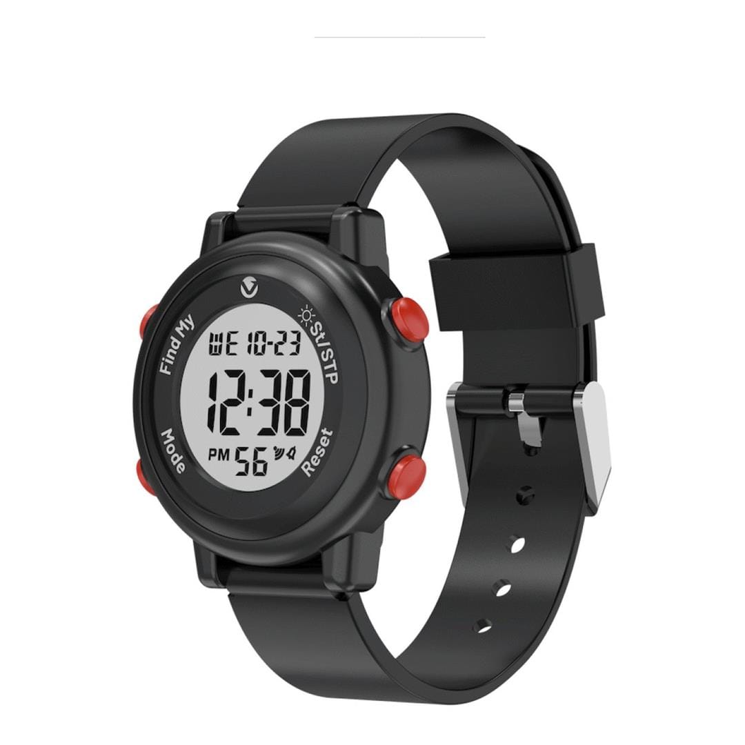 Volkano Kids Digital 3ATM Waterproof Watch Black VK-5032-BLK
