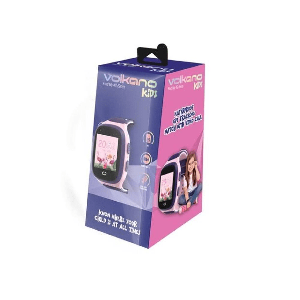 Volkano Find Me 4G Series GPS Tracking Watch with Camera Pink VK-5032-PK