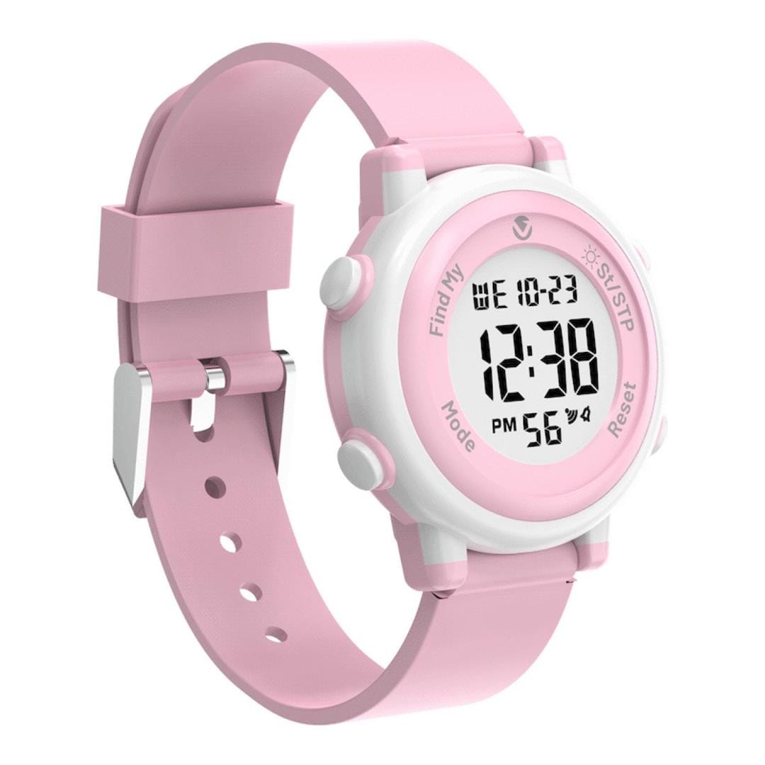 Volkano Kids Digital 3ATM Waterproof Watch Pink VK-5032-PNK