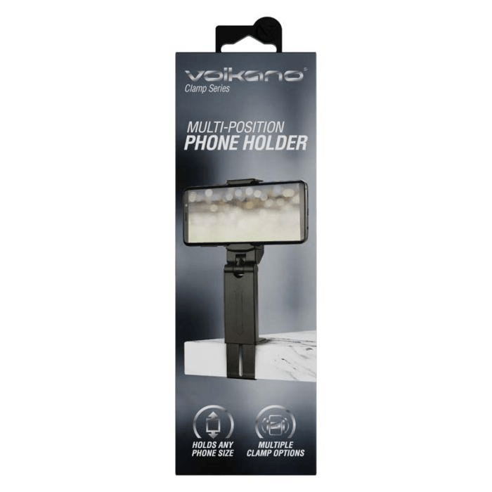 Volkano Clamp Series Phone Holder with Desk Clamp VK-5034-BK