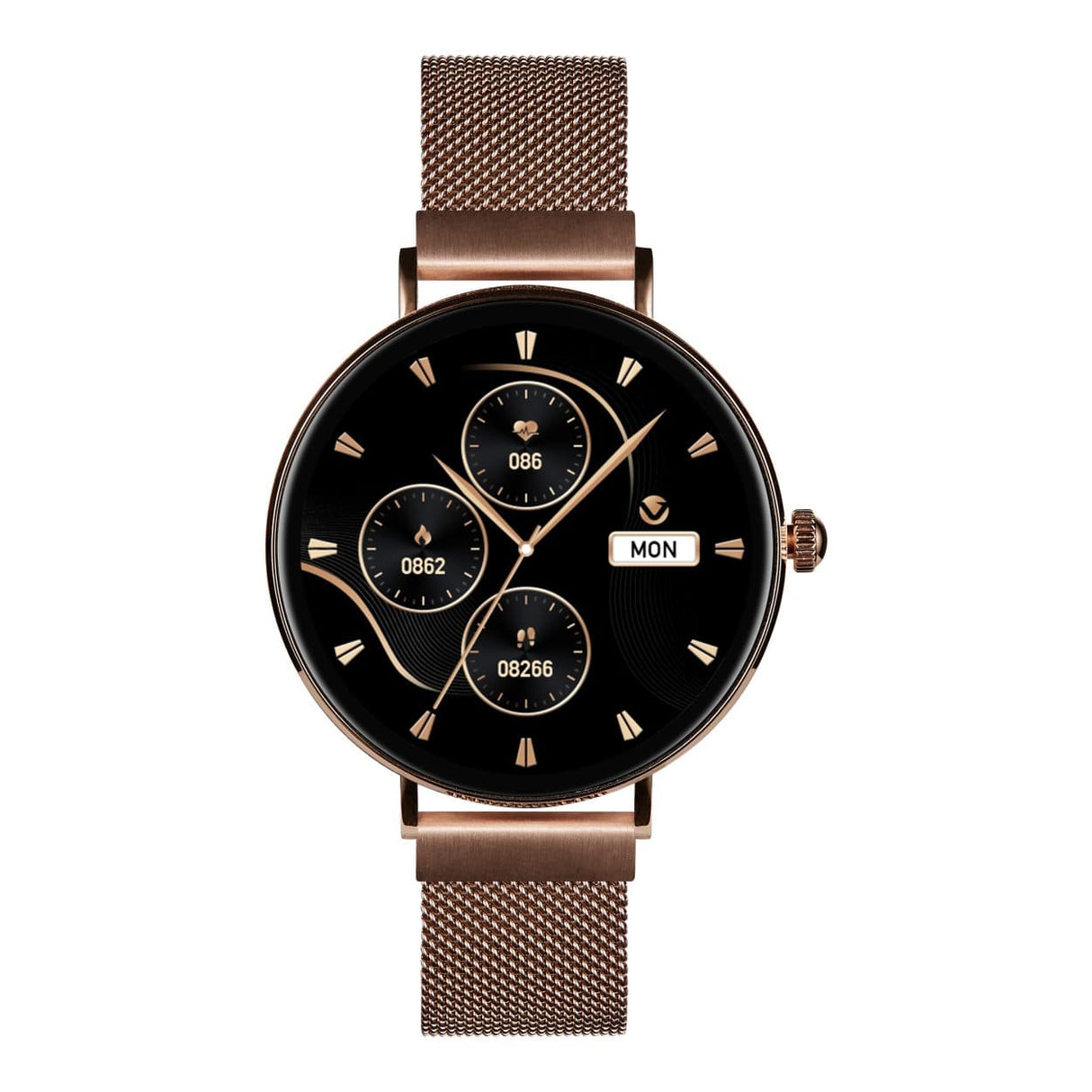 Volkano Valencia Series Ladies Smart Watch Rose Gold VK-5050-GD