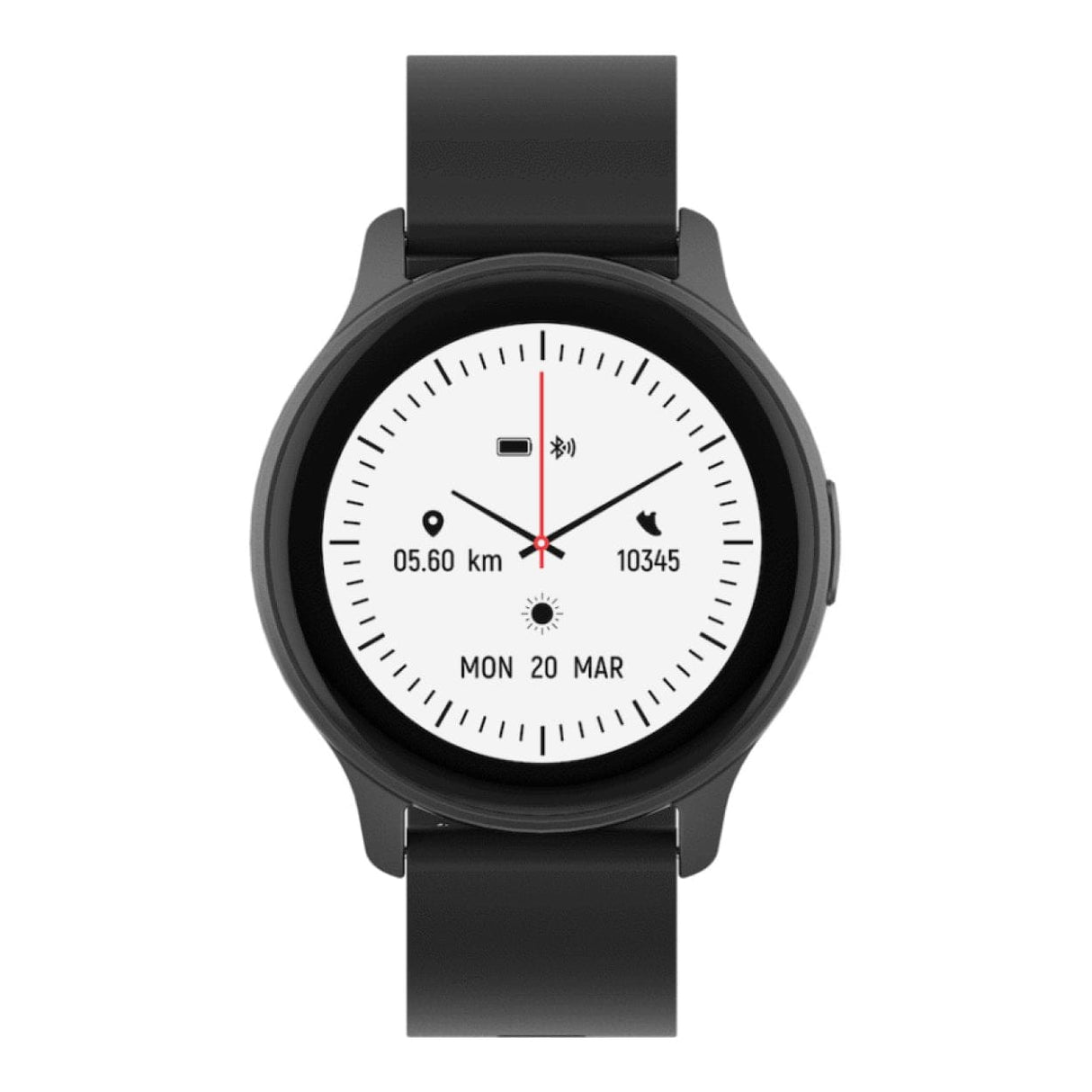 Volkano Active Tech Trend Series Watch With Heart Rate Monitor Black VK-5073-BK(V2)