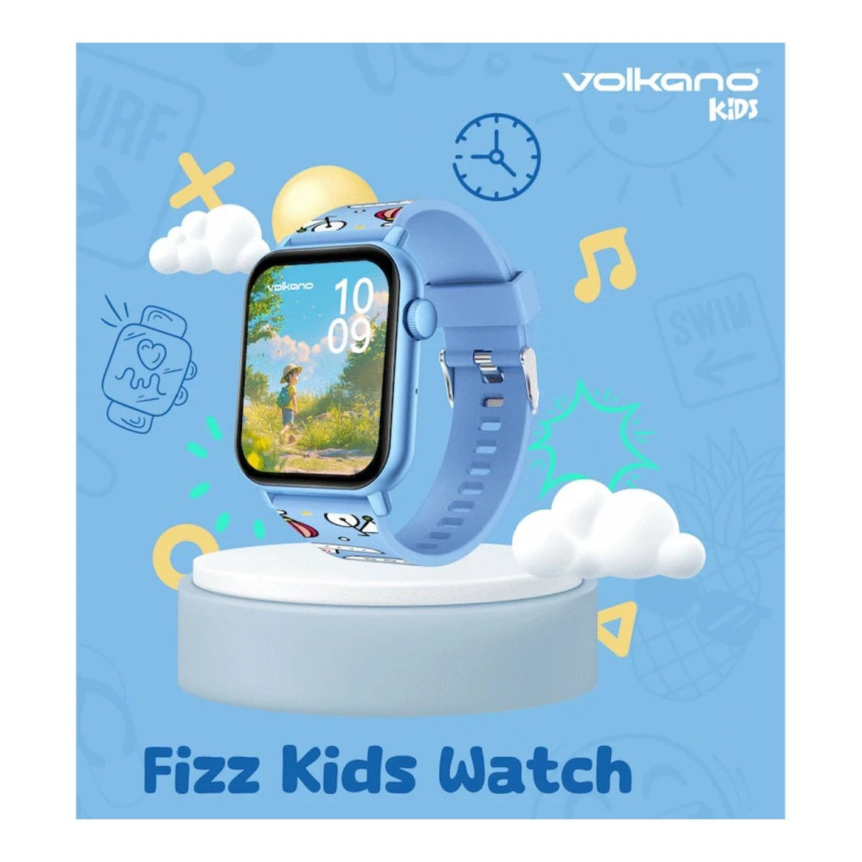 Volkano Fizz Kids Watch Blue VK-5075-BL