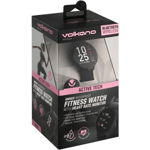 Volkano Dialogue Series Active Tech Watch with Calling Function VK-5078-BK
