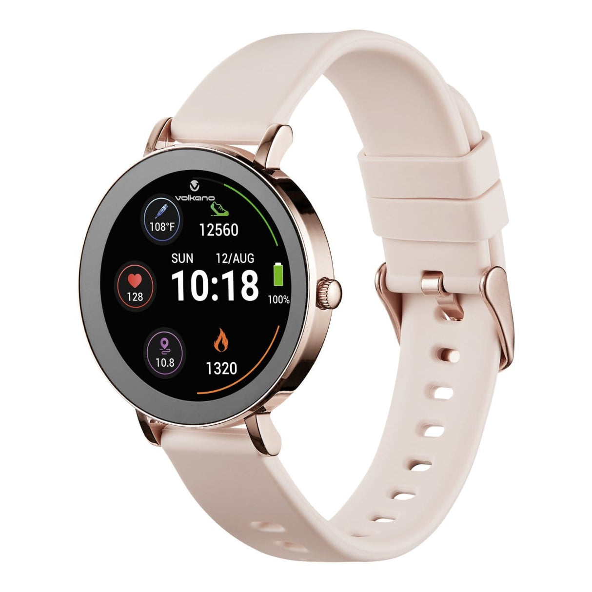 Volkano Aurora Series Ladies Smart Watch Gold VK-5093-GD