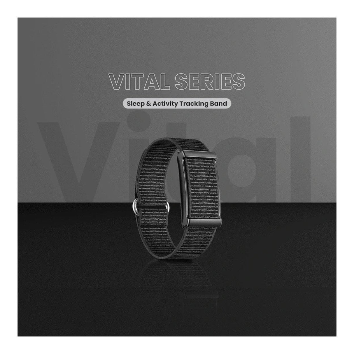 Volkano Vital Series Sleep and Activity Tracking Band Black VK-5099-BK