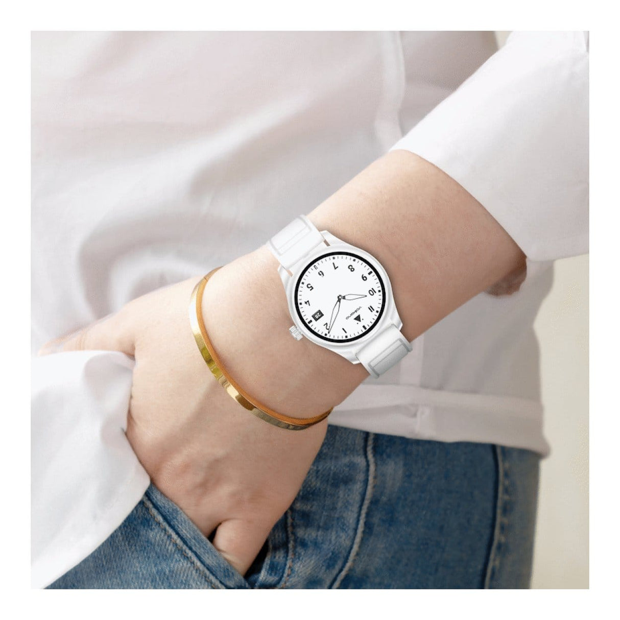 Volkano Eon Series Smartwatch White VK-5110-WT