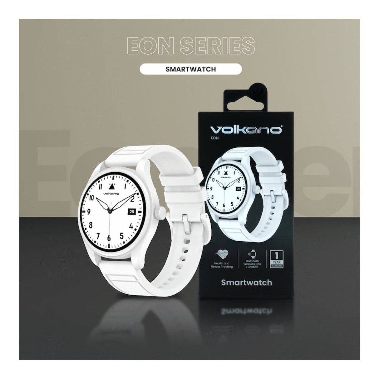 Volkano Eon Series Smartwatch White VK-5110-WT