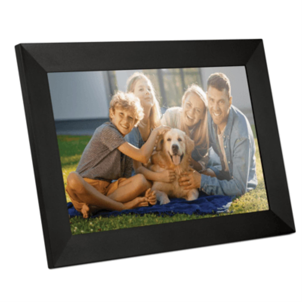 Volkano Scene Series Smart Photo Frame with built-in Frameo Software VK-5150-BK