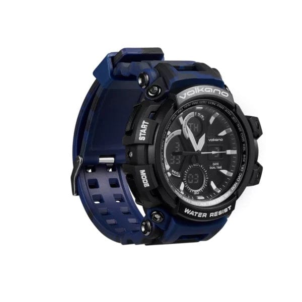 Volkano Routine Series Sports Camo Watch Blue VK-5201-BLCM