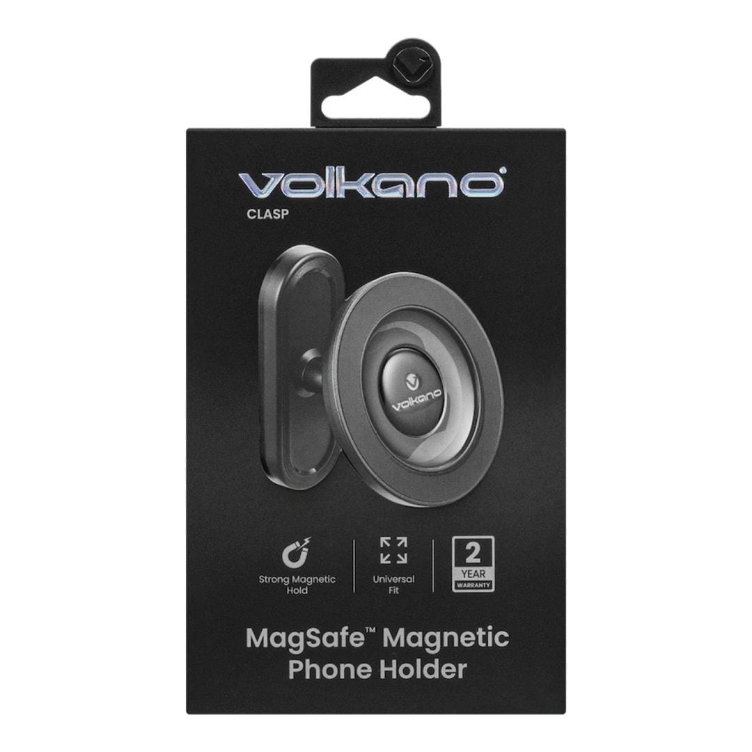 Volkano Clasp Series Magnetic Phone Holder Black VK-5305-BK
