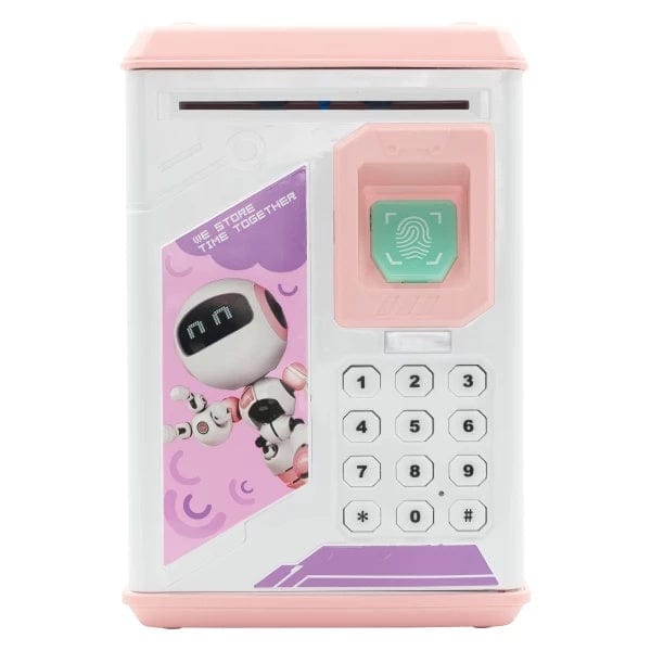 Volkano Kids Robo Vault Series Kids Money Saving Vault Pink VK-5700-PK