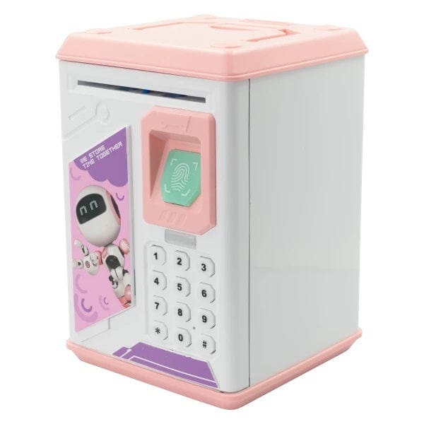 Volkano Kids Robo Vault Series Kids Money Saving Vault Pink VK-5700-PK