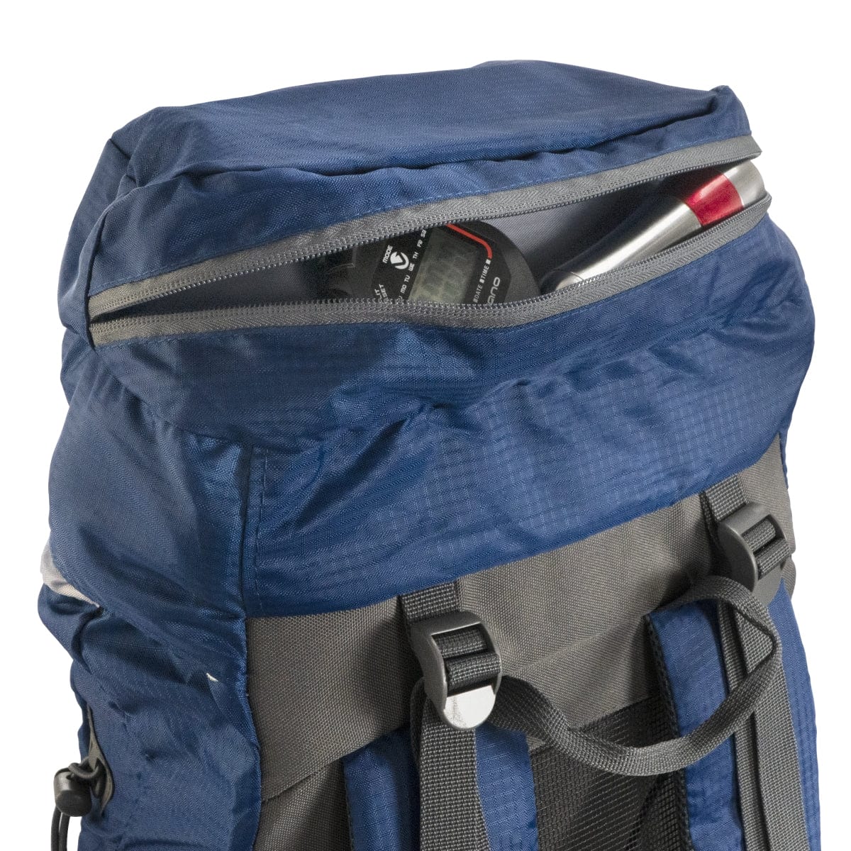 Volkano Glacier 45L Hiking Backpack Blue VK-7074-BL