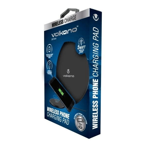 Volkano Deft Series Wireless Phone Charge Pad VK-8042-BK