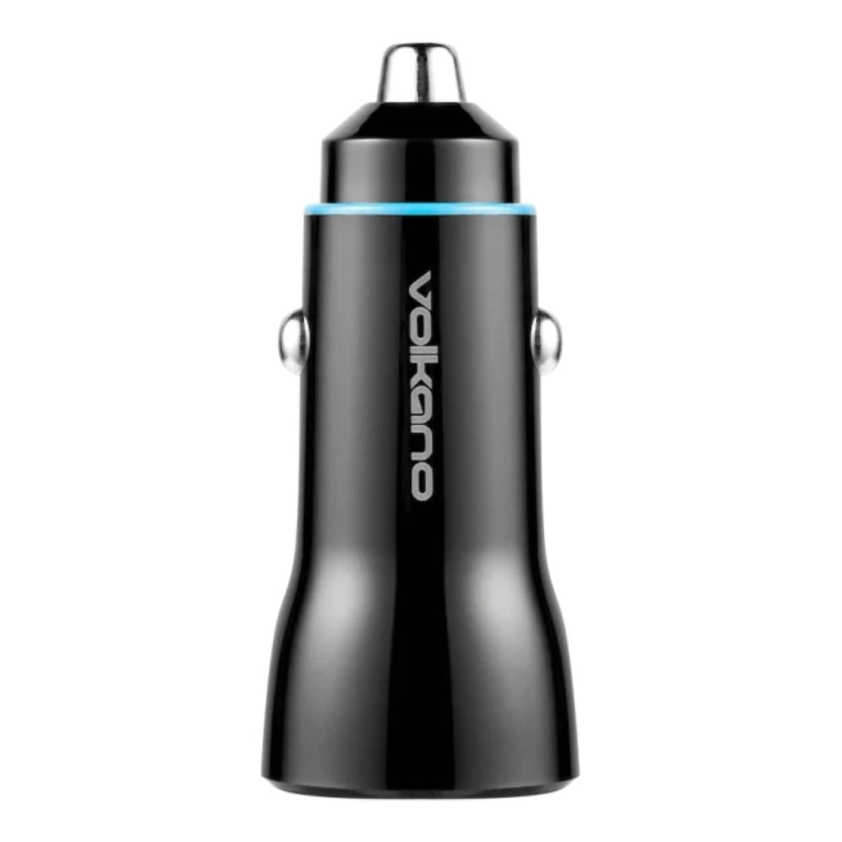 Volkano Cruise Series Car Charger with P.D. and USB Q.C. VK-8049-BK