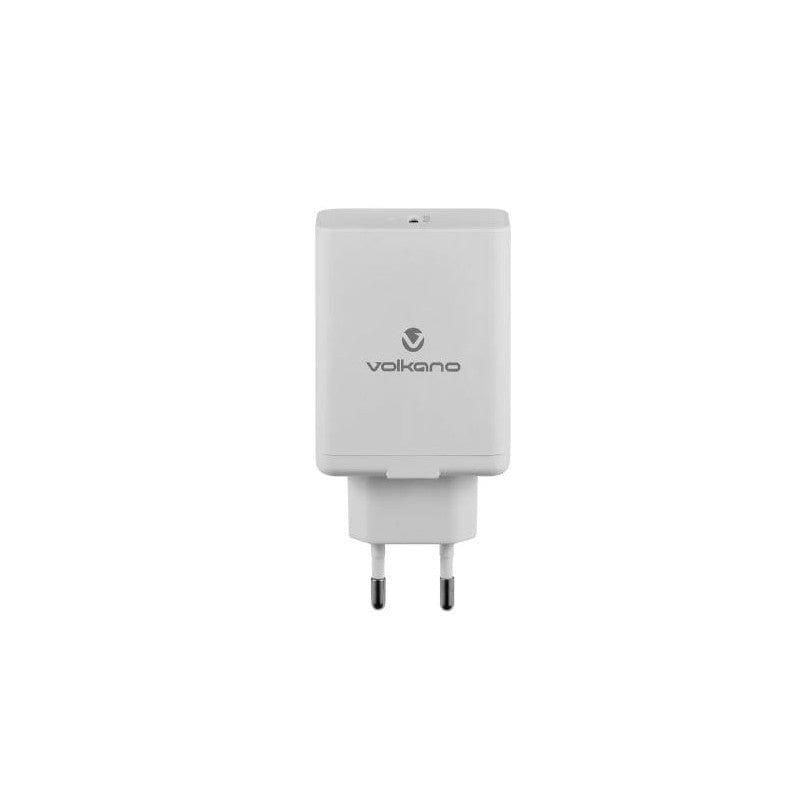 Volkano Potent Plus Series 45W Compact PD Wall Charger White VK-8054-WT