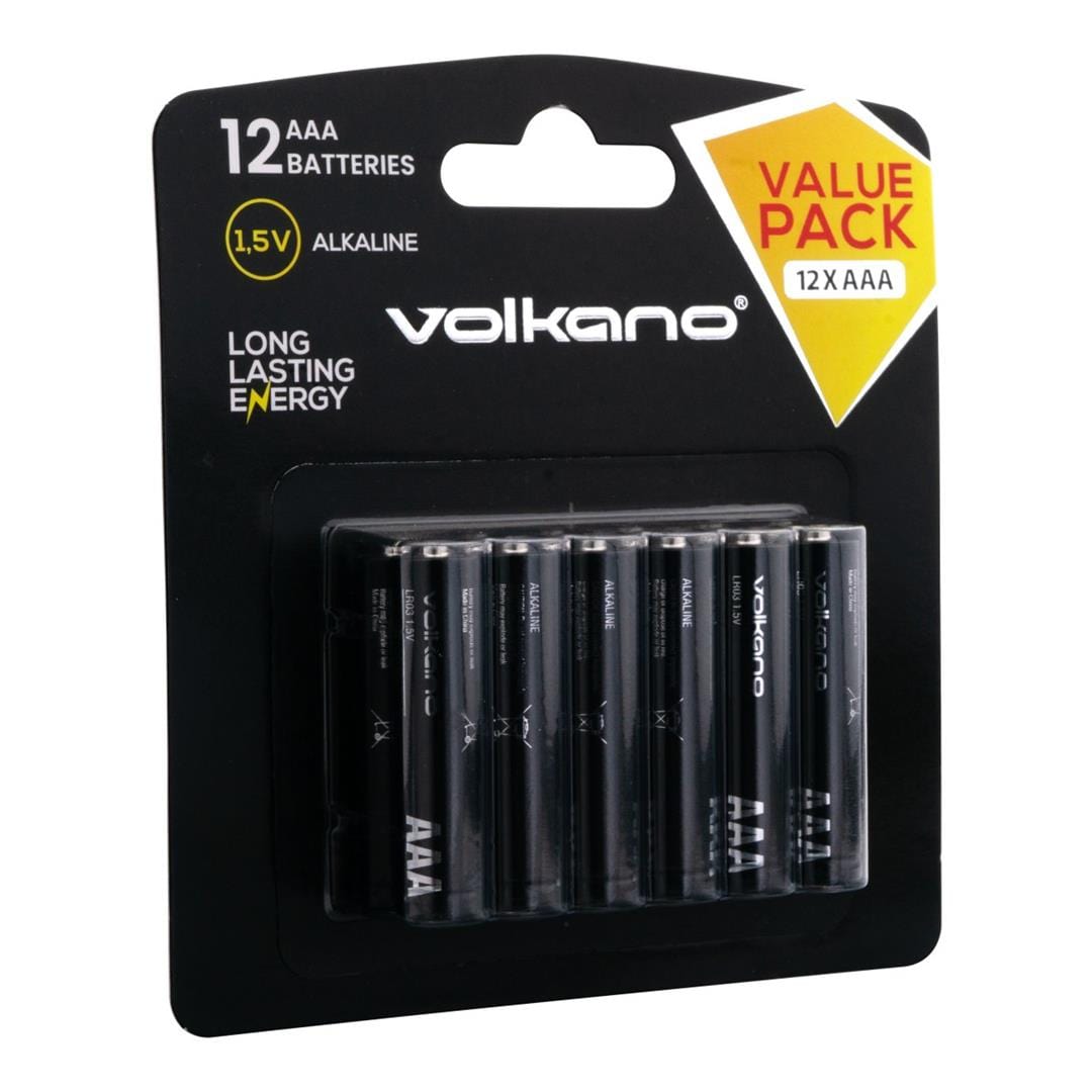 Volkano Extra AA Batteries 12-pack VK-8109-BK