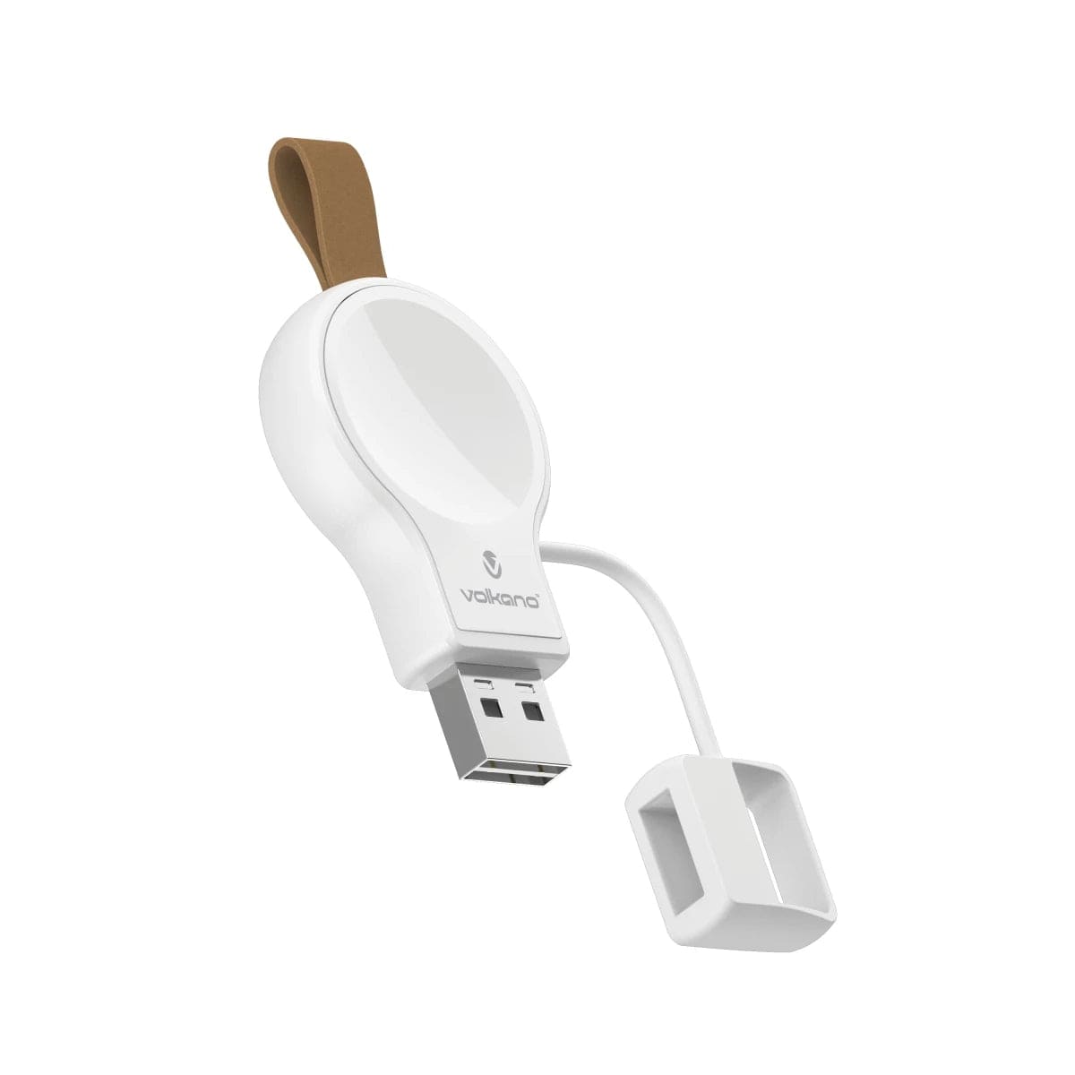 Volkano Magni Time Series Portable Wireless iWatch Magnetic Charger VK-8300-WT