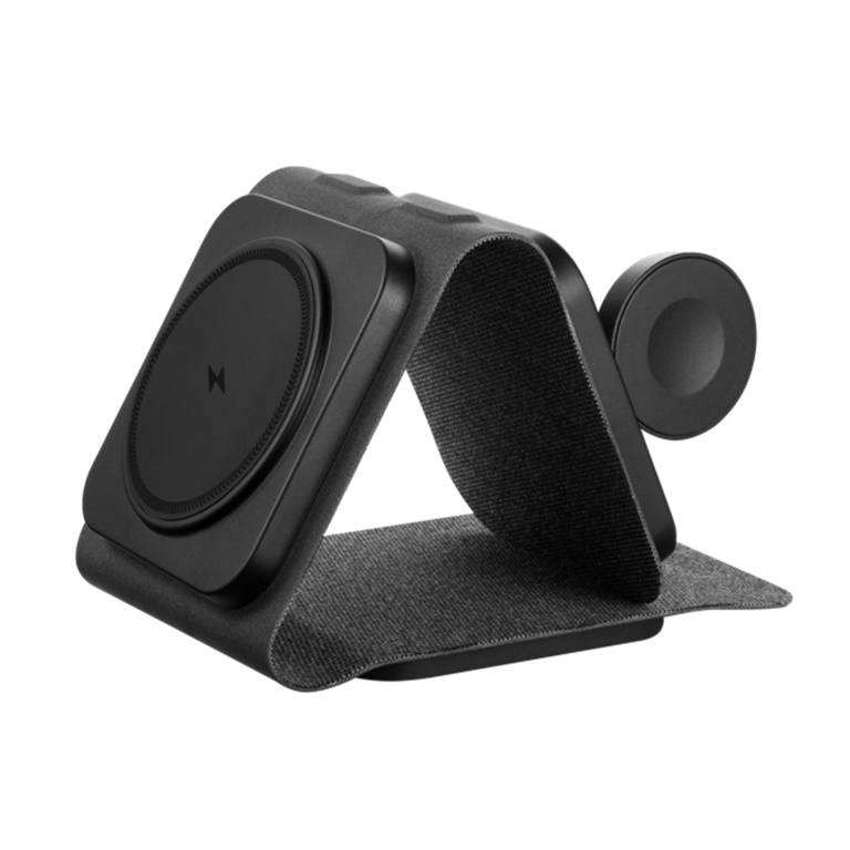 Volkano Triplex Series 3-in-1 Wireless Travel Charger VK-8400-BK(V2)