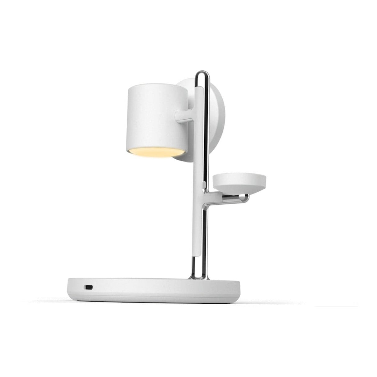 Volkano Lumen Series 3-in-1 25W Qi2.2 Wireless Charging Station White VK-8404-WT